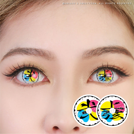 Demon Slayer Douma Eye Contacts V2 (Visible) (2 lenses/pack)