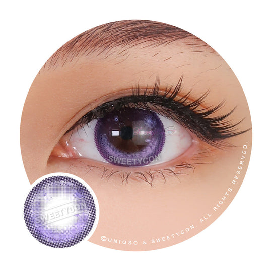 Sweety Bubbly Violet (1 lens/pack)
