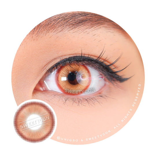 1 Day Sweety Star Tears Brown (10 lenses/pack)