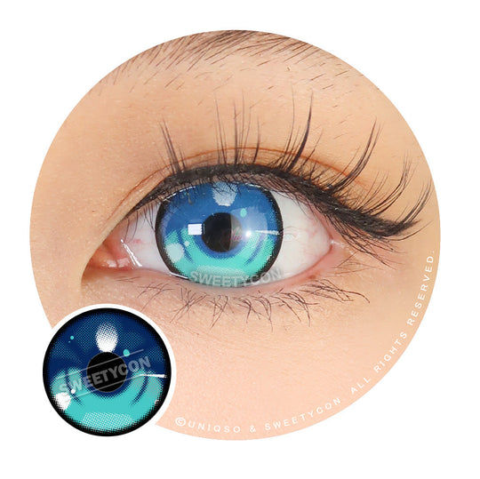 CrazyLab Anime3 Blue (2 lenses/pack)