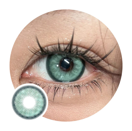 Kazzue Glitz Green  (1 lens/pack)