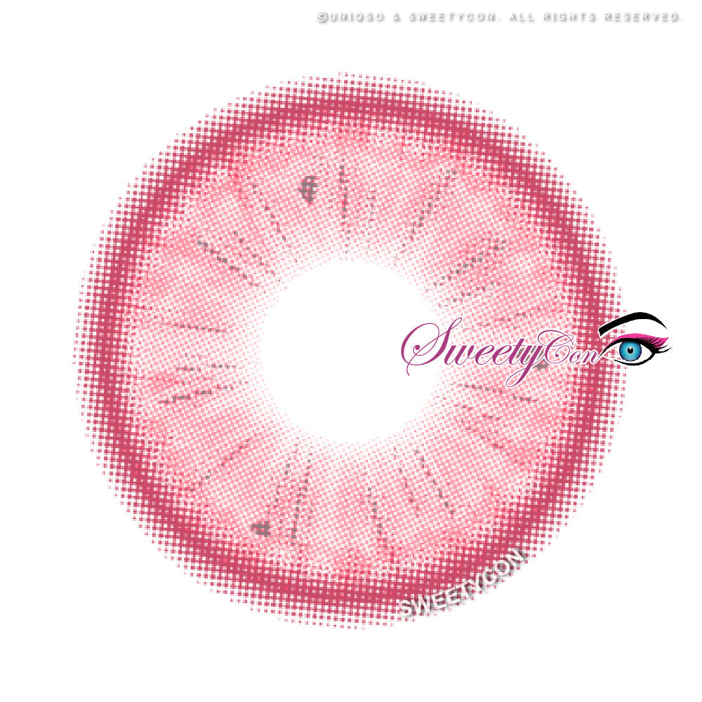 1 Day Sweety Fruit Juice Pink (2 or 10 lenses/pack)-Colored Contacts-UNIQSO