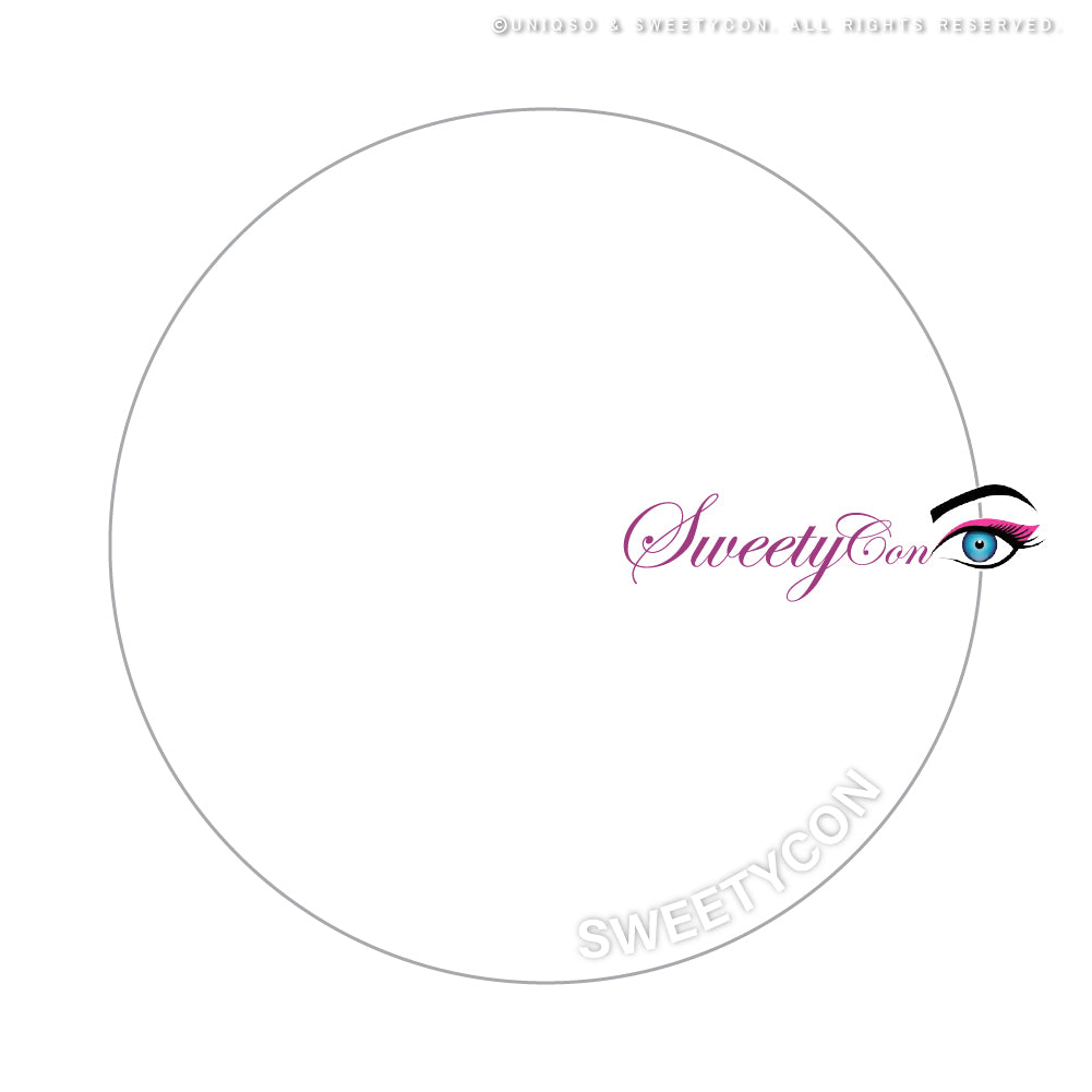 Sweety Mini Sclera Blind White (1 lens/pack)-Mini Sclera Contacts-UNIQSO