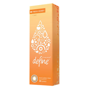 1-Day Acuvue Define Fresh Warm Honey (30 lenses/pack)-Colored Contacts-UNIQSO