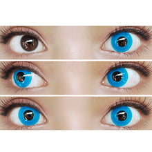 Load image into Gallery viewer, Sweety Crazy Solid Blue (1 lens/pack)-Crazy Contacts-UNIQSO
