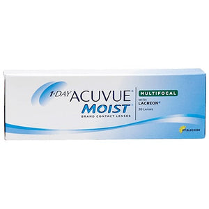 1 Day Acuvue Moist Multifocal- Daily Disposable (30 lenses/pack)-Clear Contacts-UNIQSO