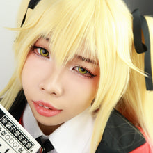Load image into Gallery viewer, Sweety Queen Gold Yellow-Colored Contacts-UNIQSO
