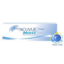 Load image into Gallery viewer, 1-Day Acuvue Moist - 30 Pcs-Clear Contacts-UNIQSO
