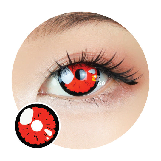 Sweety Real Anime Red (1 lens/pack)