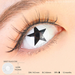 Sweety Anime Black Star (Pre-Order)-Colored Contacts-UNIQSO