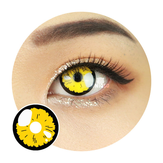 Sweety Real Anime Yellow (1 lens/pack)