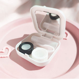 Cute Pink Paw Handmade Contact Lens Case-Lens Case-UNIQSO