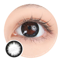 Load image into Gallery viewer, Sweety Circle Black (1 lens/pack)-Colored Contacts-UNIQSO
