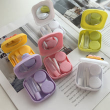 Load image into Gallery viewer, Cute Animal Ears Lens Case Travel Kit-Lens Case-UNIQSO
