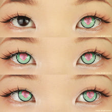 Load image into Gallery viewer, Sweety Pink Love-Colored Contacts-UNIQSO
