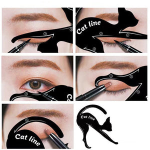 Cat Line Eyeliner Perfection Kit For Beginner-Eye Makeup Tool-UNIQSO
