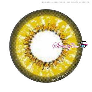 Sweety Sky Yellow II-Colored Contacts-UNIQSO