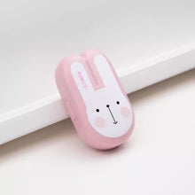 Load image into Gallery viewer, Lens Case Travel Kit - Cute Long Ears Bunny-Lens Case-UNIQSO
