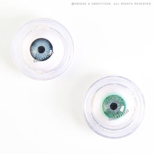 Sweety Ocean Blue Green-Colored Contacts-UNIQSO