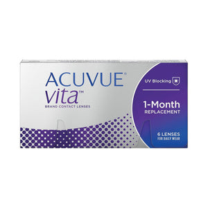 Acuvue Vita Monthly - 6 pcs-Clear Contacts-UNIQSO