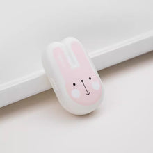 Load image into Gallery viewer, Lens Case Travel Kit - Cute Long Ears Bunny-Lens Case-UNIQSO
