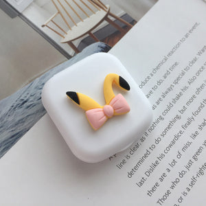 Cute Animal Ears Lens Case Travel Kit-Lens Case-UNIQSO