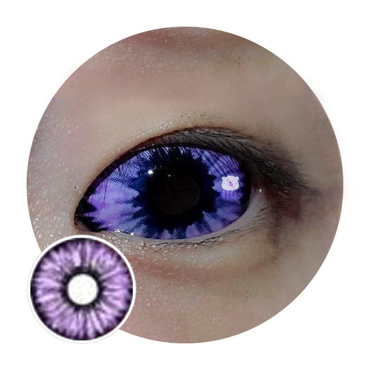 CrazyLab 22mm Elf Purple (2 lenses/pack)