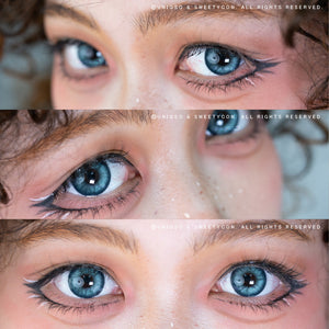 Sweety Stardust Blue (1 lens/pack)-Colored Contacts-UNIQSO