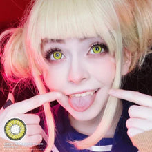 Load image into Gallery viewer, Sweety Crazy Zombie Yellow (1 lens/pack)-Crazy Contacts-UNIQSO
