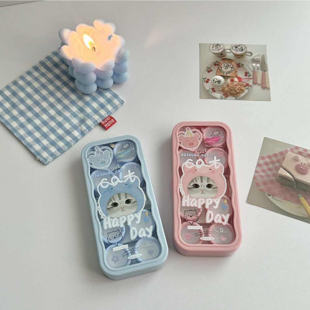 Lens Case Travel Kit - Sweet Kitty-Lens Case-UNIQSO