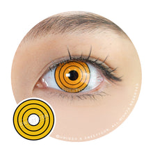 Load image into Gallery viewer, Sweety Crazy Yellow Rings (Chainsaw Man - Makima) (1 lens/pack)-Crazy Contacts-UNIQSO
