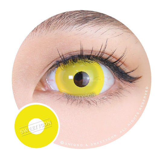 CrazyLab 17mm Glow Yellow (2 lenses/pack)