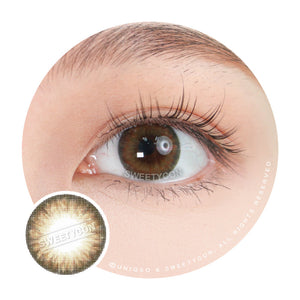 Sweety Bella Brown (1 lens/pack)-Colored Contacts-UNIQSO