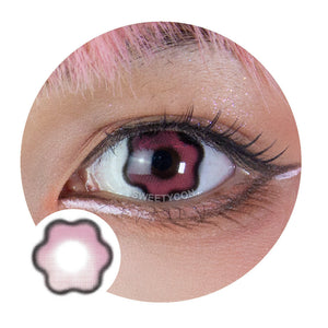 Sweety Sakura Pink-Colored Contacts-UNIQSO
