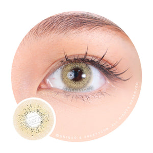 Sweety Ocean Brown (1 lens/pack)-Colored Contacts-UNIQSO