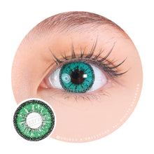 Load image into Gallery viewer, Sweety Crazy Zombie Green (1 lens/pack)-Crazy Contacts-UNIQSO
