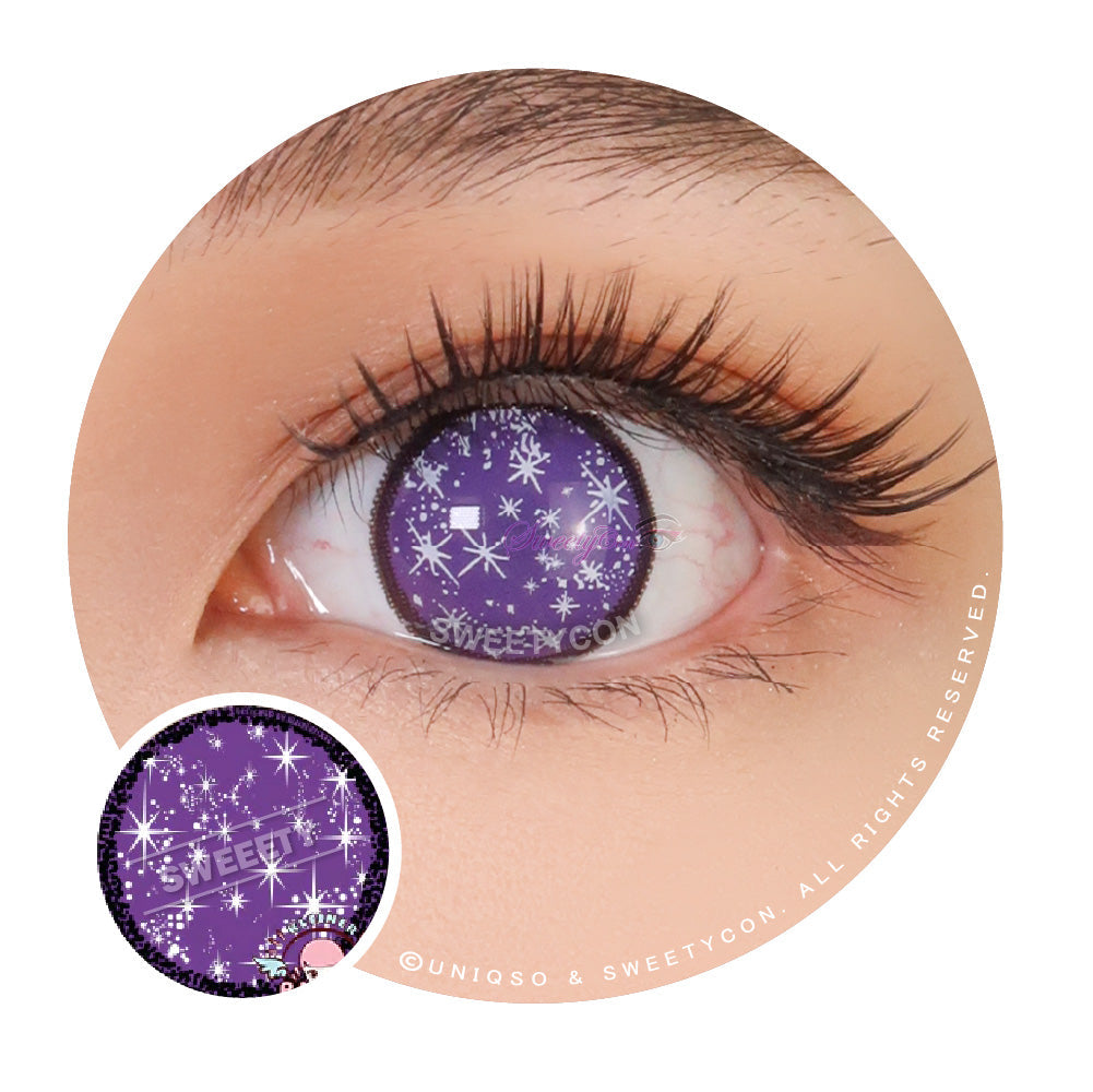Anime Sparkle Violet V2 by KleinerPixel-Colored Contacts-UNIQSO