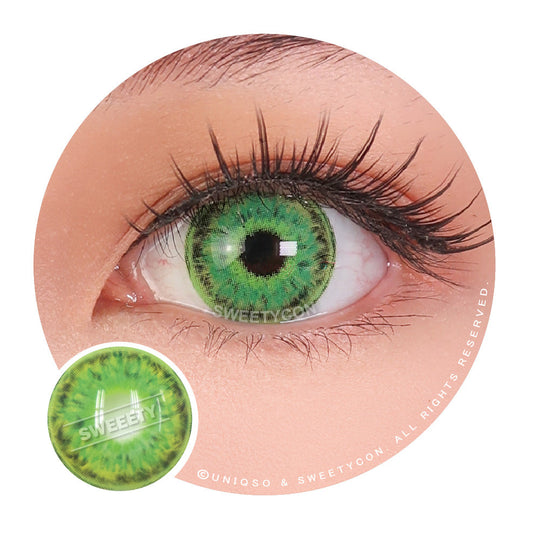 CrazyLab Scarlet Witch Green (2 lenses/pack)