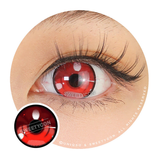 CrazyLab Anime3 Red (2 lenses/pack)