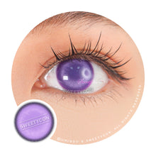 Load image into Gallery viewer, Sweety Glass Ball Violet (1 lens/pack)-Colored Contacts-UNIQSO
