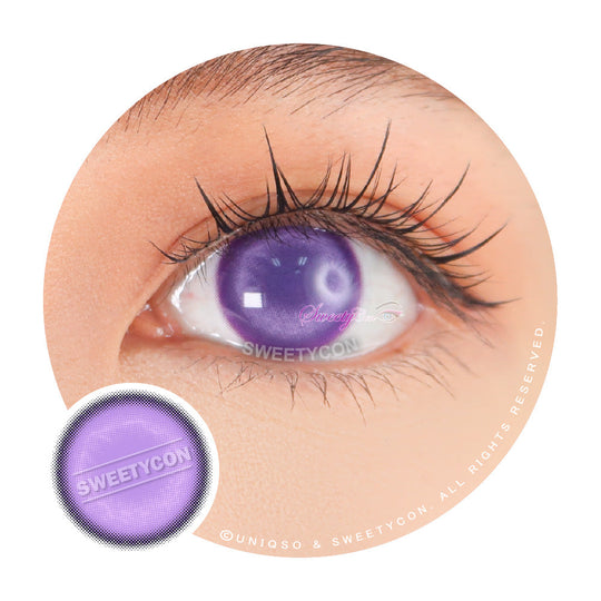 Sweety Glass Ball Violet (1 lens/pack)