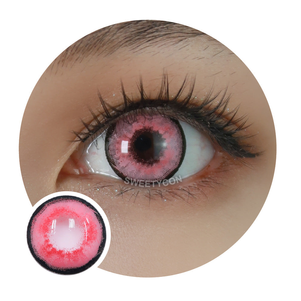 Sweety Aquaman Pink-Colored Contacts-UNIQSO