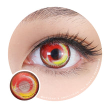 Load image into Gallery viewer, Anime Fire by KleinerPixel-Colored Contacts-UNIQSO
