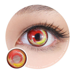 Anime Fire by KleinerPixel-Colored Contacts-UNIQSO