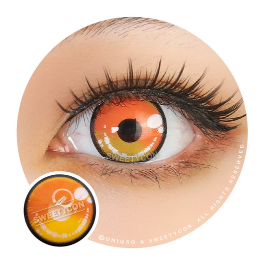 CrazyLab Anime2 Yellow (2 lenses/pack)