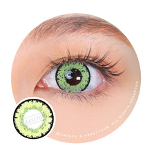 Load image into Gallery viewer, Sweety Queen Yellow Green (1 lens/pack)-Colored Contacts-UNIQSO
