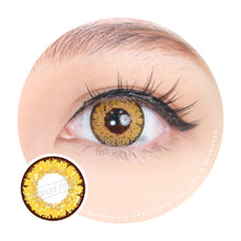 Load image into Gallery viewer, Sweety Queen Gold Yellow (1 lens/pack)-Colored Contacts-UNIQSO
