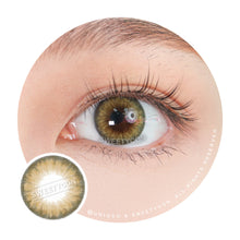 Load image into Gallery viewer, Sweety Bella Yellow Brown (1 lens/pack)-Colored Contacts-UNIQSO
