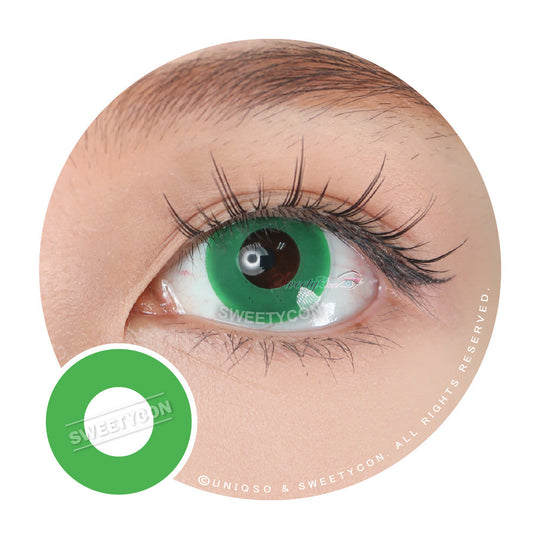 Sweety Crazy Solid Dark Green (1 lens/pack)