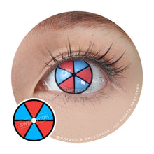 Load image into Gallery viewer, Sweety Crazy Clown (1 lens/pack)-Colored Contacts-UNIQSO
